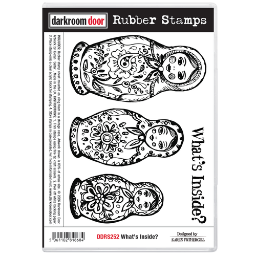 Darkroom Door Rubber Stamp Set - What's Inside