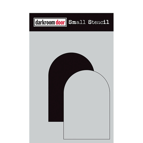 Darkroom Door Round Arch Set Small Stencil