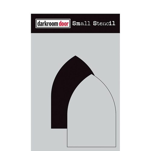 Darkroom Door Gothic Arch Set Small Stencil