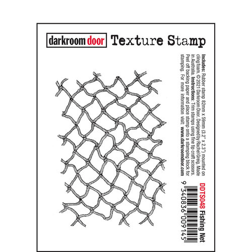 Darkroom Door Fishing Net Texture Stamp