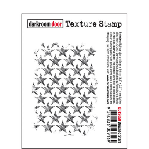 Darkroom Door Brushed Stars Texture Stamp