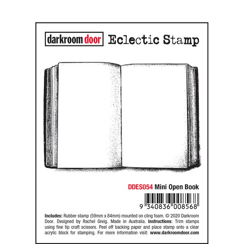 Darkroom Door Eclectic Stamp Mini Open Book