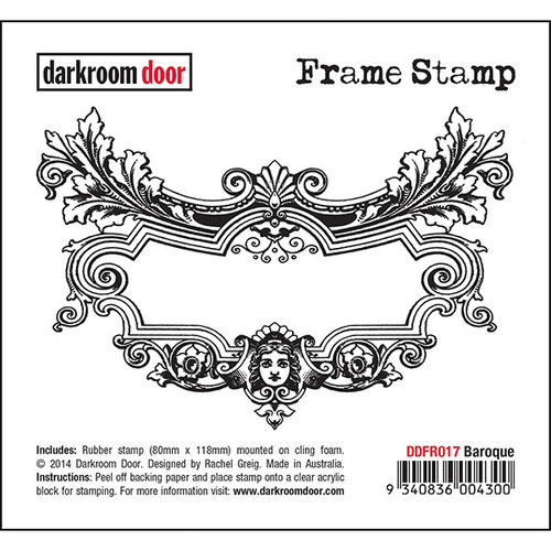 Darkroom Door Frame Stamp Baroque 