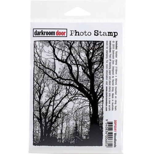 Darkroom Door Photo Stamp Woodlands 