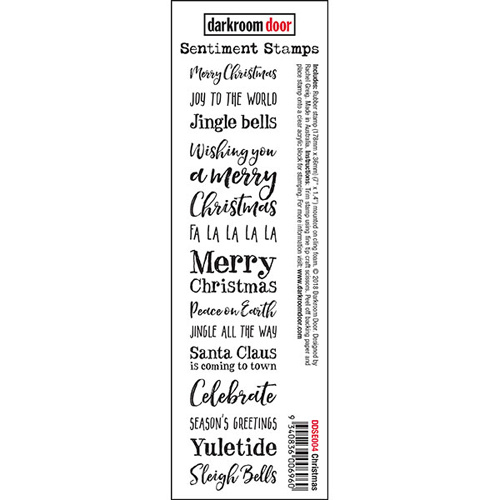 Darkroom Door Sentiment Stamps Christmas 