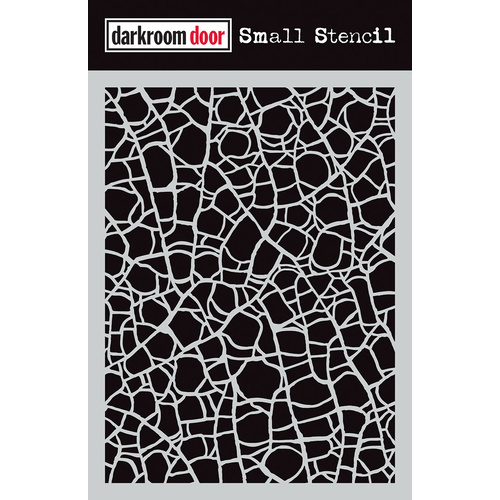 Darkroom Door Small Stencil Crackle