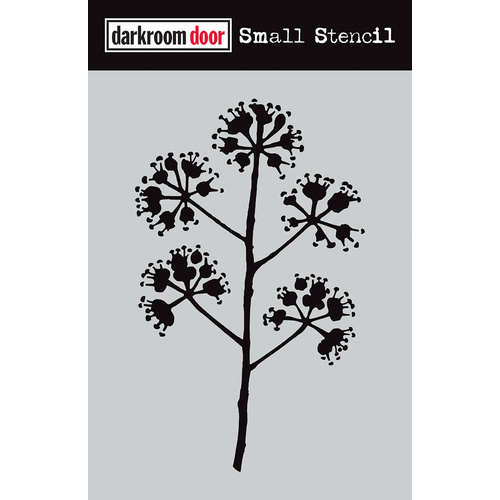Darkroom Door Small Stencil Blossom