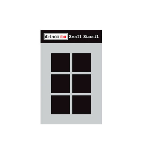 Darkroom Door Stencil Boxes 6up