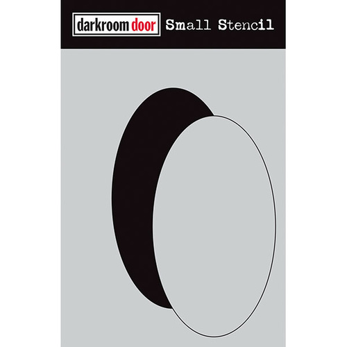 Darkroom Door Oval Stencil Set