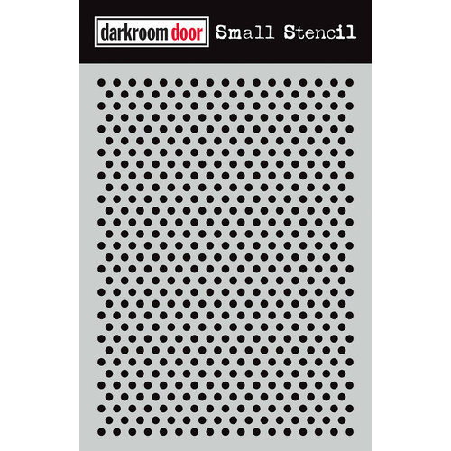Darkroom Door Dots Small Stencil 