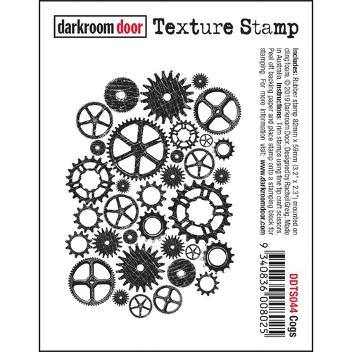 Darkroom Door Texture Stamp Cogs