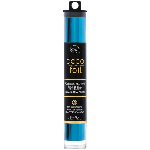 iCraft DecoFoil Transfer Foil - Ocean Blue 