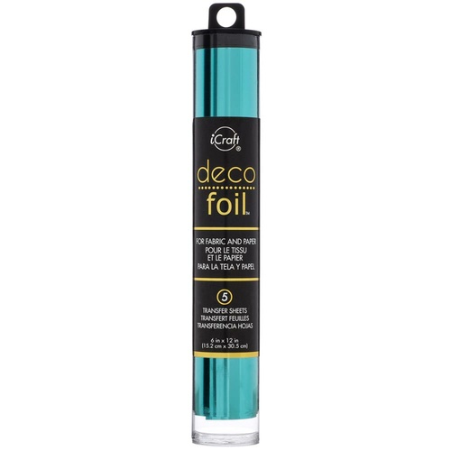 iCraft DecoFoil Transfer Foil - Aqua  