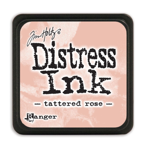 Tim Holtz Distress Mini Ink Pad - Tattered Rose 