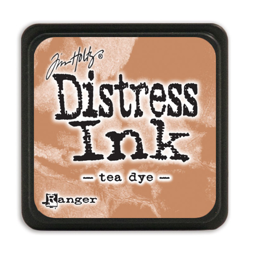 Tim Holtz Distress Mini Ink Pad - Tea Dye 