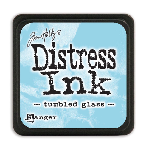 Tim Holtz Distress Mini Ink Pad - Tumbled Glass 