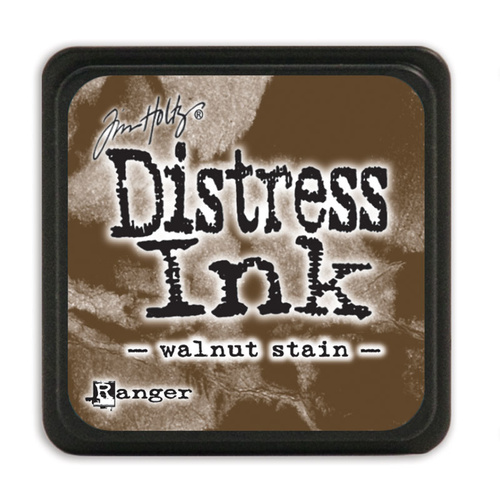 Tim Holtz Distress Mini Ink Pad - Walnut Stain 