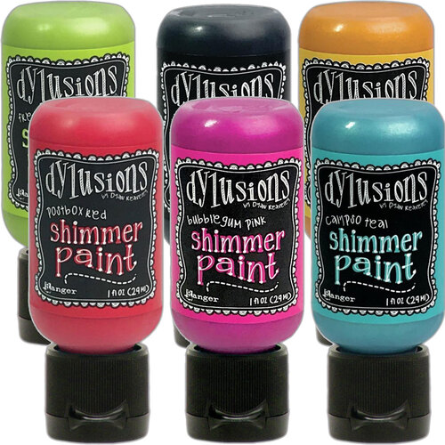 Dylusions Shimmer Paint Collection #01