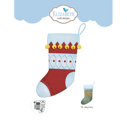 Elizabeth Craft Holiday Stocking Die