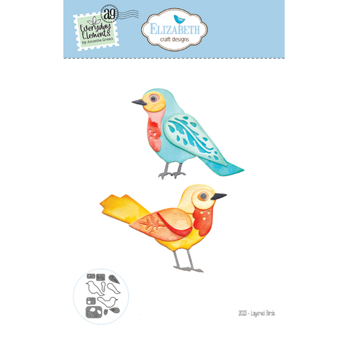 Elizabeth Craft Layered Birds Die