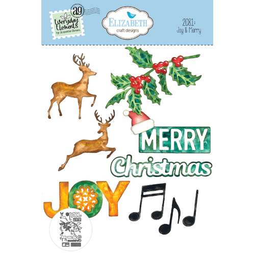 Elizabeth Craft Joy & Merry