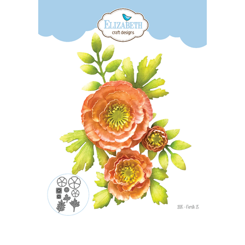 Elizabeth Craft Florals 25 Die