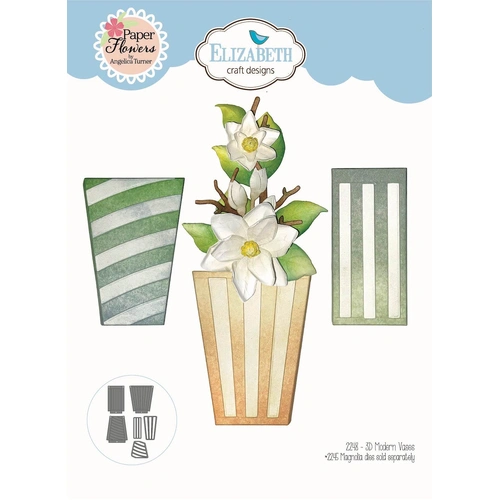 Elizabeth Craft 3D Modern Vases Die