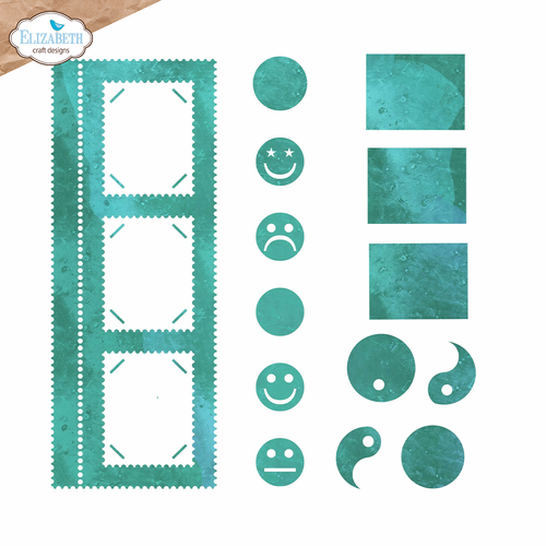 Elizabeth Craft Designs Stamp Photo Frame Overlay Die