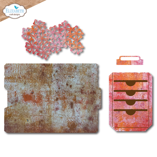 Elizabeth Craft Floral Slots File Folder Die from the In the Garden Collection