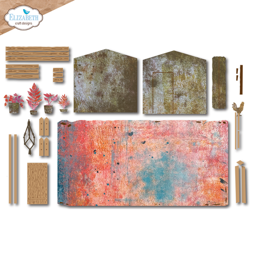 Elizabeth Craft In The Garden Shed Die from the In the Garden Collection