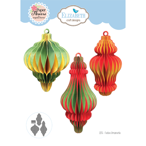 Elizabeth Craft Festive Ornaments Die from the Festive Holly Collection