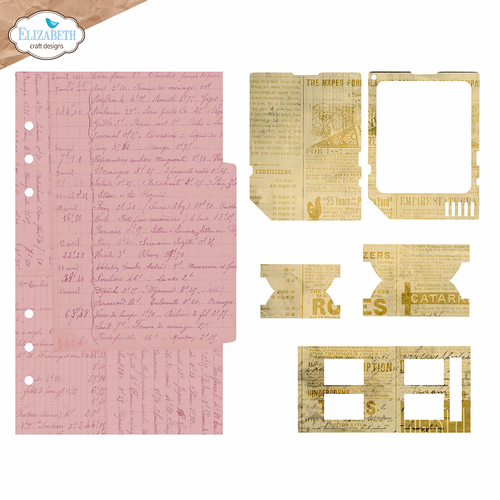 Elizabeth Craft Page With Large Tab 2 Die