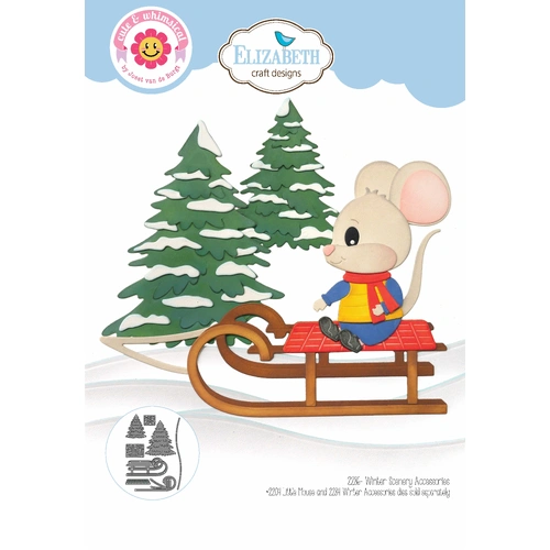 Elizabeth Craft Winter Scenery Accessories Die