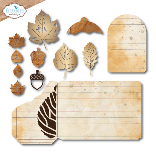 Elizabeth Craft Fall Leaves Die