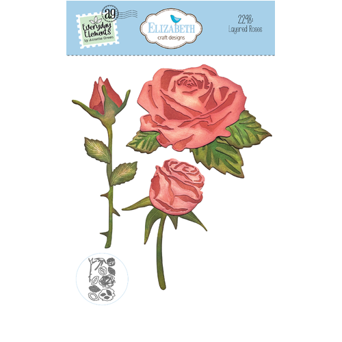 Elizabeth Craft Layered Roses Die