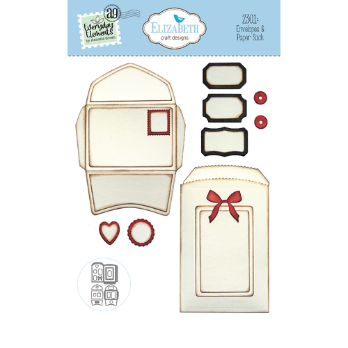 Elizabeth Craft Envelopes & Paper Sack Die