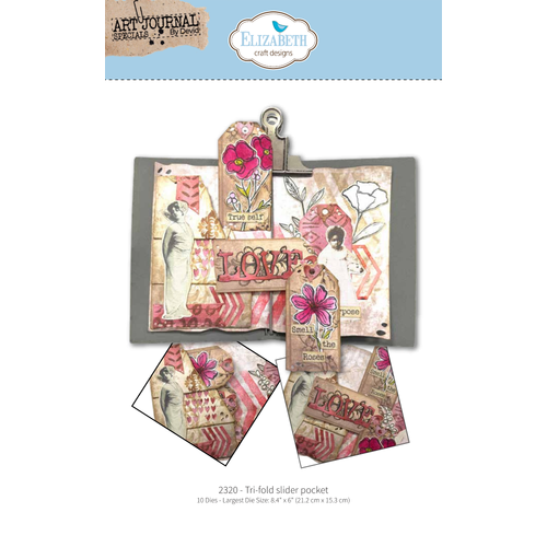 Elizabeth Craft Tri-Fold Slider Pocket Die