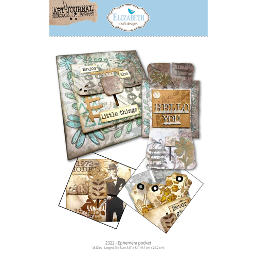 Elizabeth Craft Ephemera Pocket Die