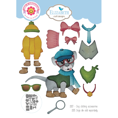 Elizabeth Craft Dog Clothing Accessories from the Dog Days Collection