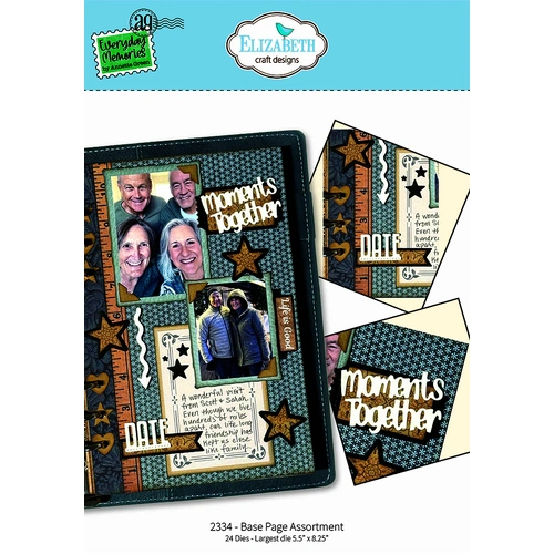 Elizabeth Craft Base Page Assortment Die