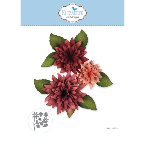 Elizabeth Craft Dahlia Die from the Beautiful Blooms Release