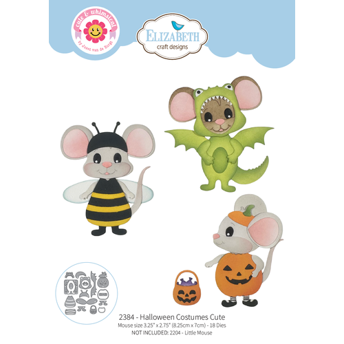 Elizabeth Craft Halloween Costumes Cute Die from the Snuggle Season Collection