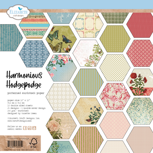 Elizabeth Craft Harmonious Hodgepodge Paper Pack