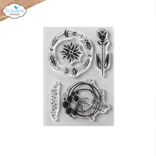 Elizabeth Craft Fun Flourishes Stamp