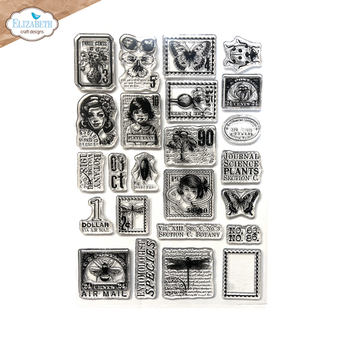 Elizabeth Craft Postage Stamps 3 Stamp