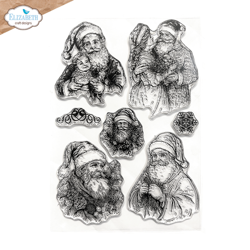 Elizabeth Craft Santa Stamp