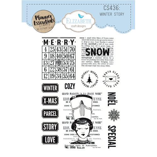 Elizabeth Craft Winter Story Stamp