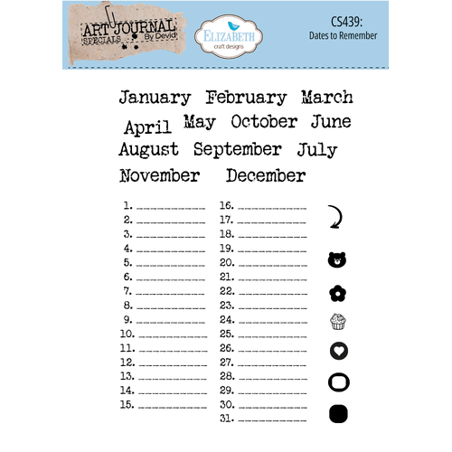 Elizabeth Craft Dates To Remember