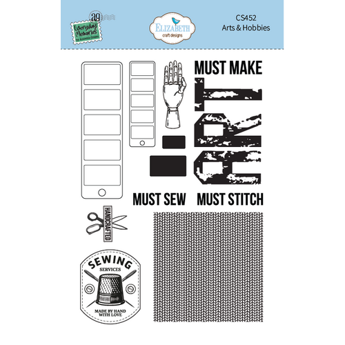 Elizabeth Craft Arts & Hobbies Stamp Set