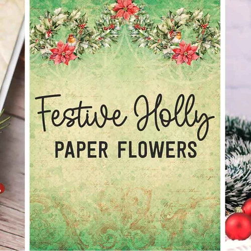 Elizabeth Craft Festive Holly Bundle from the Festive Holly Collection